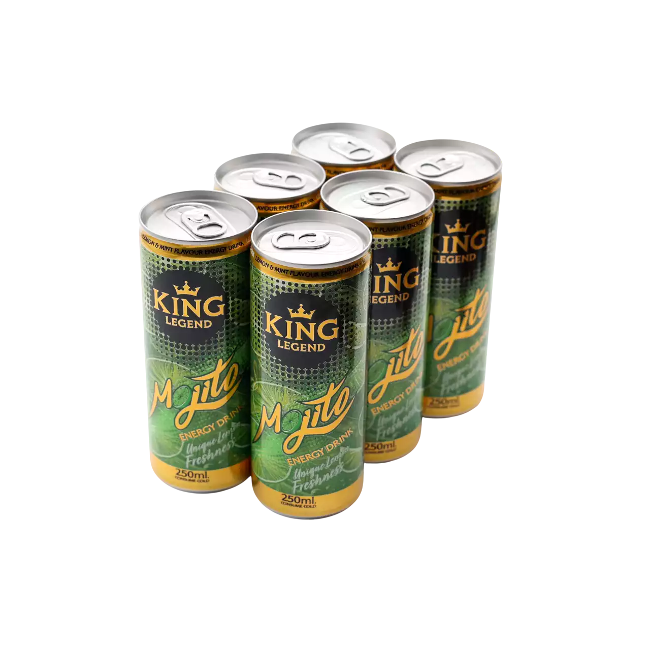 King Legend Energy Drink Mojito 250 ml 6'lı